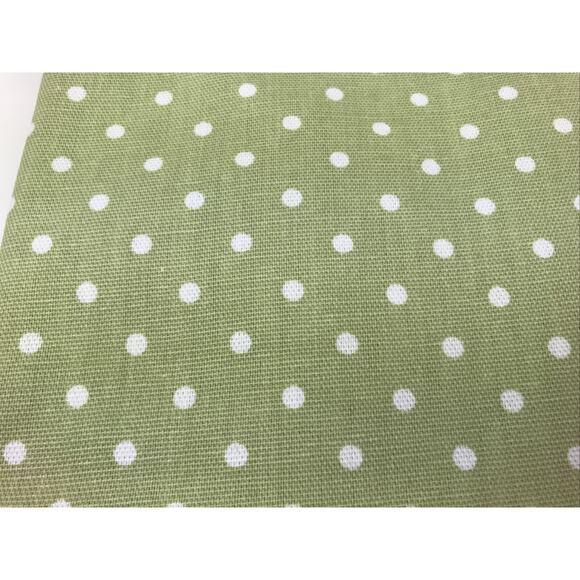 BL Home Kids Green Polka Dot Tab Top Panel Pair Window Panels 80"x84" New - Picture 6 of 12